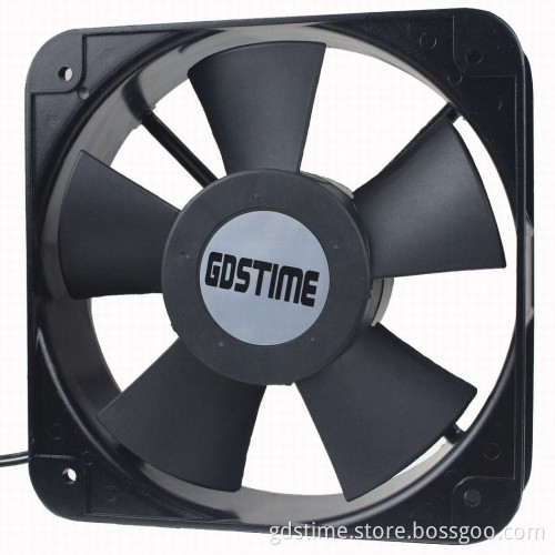 Gdstime 200x200x60mm 380V 200MM 8 Inch Large Industrial Fan